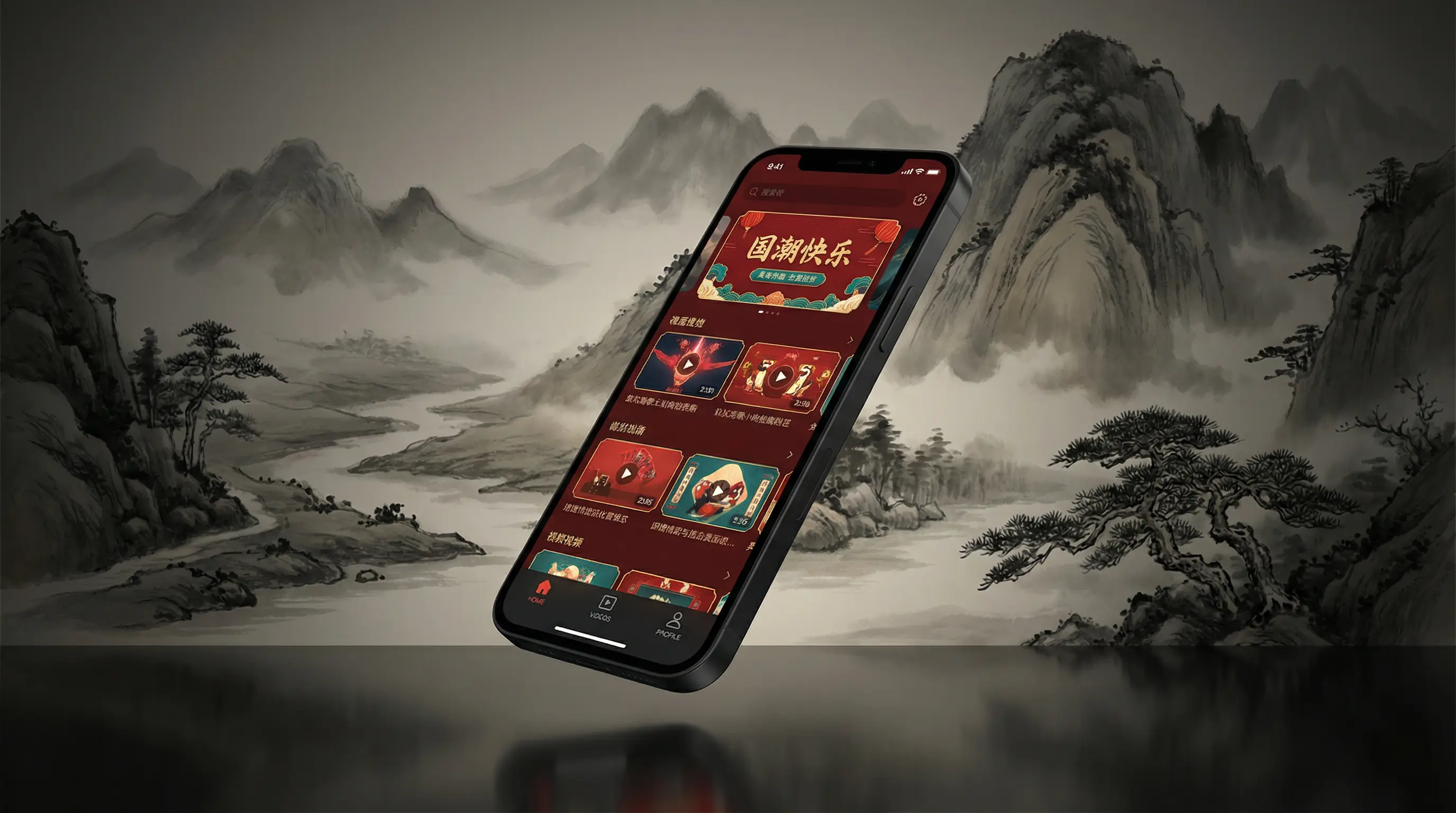 丈夫 电视剧 移动端APP界面展示